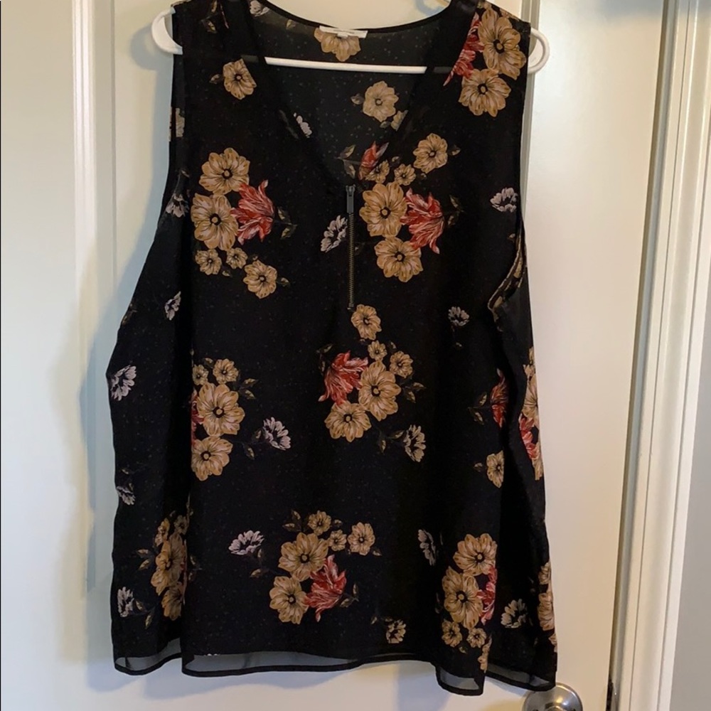 Maurice’s sheer dressy top